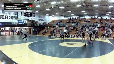 150 lbs 1st Place Match - Marshall Geckler, Perry (Massillon) vs Vann Riordan, Mass. Jackson