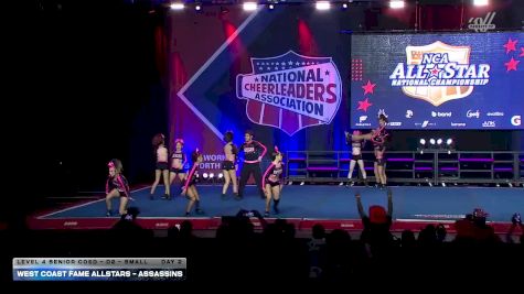 West Coast Fame Allstars - Assassins [2026 L4 Senior Coed - D2 - Small Day 2] 2026 NCA All-Star National Championship