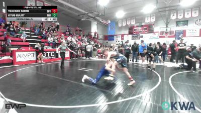 120 lbs Semifinal - Tracker Smith, Salina Wrestling Club vs Kyus Eulitt, Raw