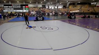 45 lbs Champ. Round 2 - Griffin Kirk, Buccaneer Wrestling Club vs Bobby Dean McAllister, MC Wrestling Huskies