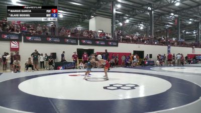 57 kg Champ. Rd Of 16 - Marius Garcia, Pennsylvania RTC vs Blake Beissel, Minnesota - RTC
