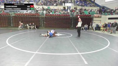 175 lbs Round Of 16 - Darin Brown, Richland Northeast vs Darrell Coleman, North Augusta