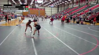 174 lbs Cons. Round 1 - Paul Hernandez, Central Missouri vs Raymond Fernandez, Quincy