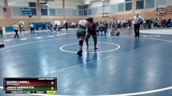 235lbs Cons. Round 3 - Janiah Harrington, Timberline (Girls) vs Hayden Carrell, Orting (Girls)