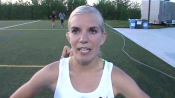 Lauren Martin not happy with the 5K but still happy with the weekend