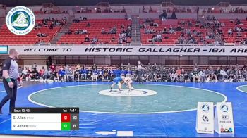 120 lbs Semifinal - Stockton Allen, Stillwater, OK vs Robert Jones, Poway