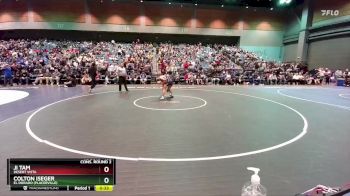 132 lbs Cons. Round 2 - Colton Iseger, El Dorado (Placerville) vs Ji Tam, Desert Vista