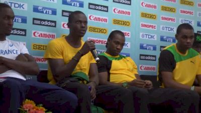 The Jamaicans have new socks and a world record