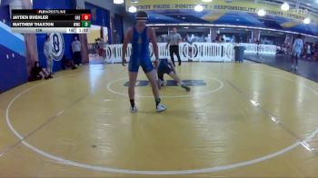 126 lbs Round 2 (8 Team) - Matthew Thaxton, Wakulla WC vs Jayden Buehler, Greasers