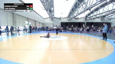 53 lbs Rr Rnd 8 - Dominic Offner, Pursuit Wrestling Academy vs Luke Worral, Revival White K-3