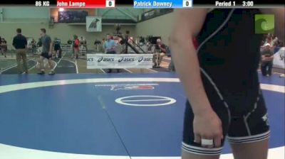 86kg Quarter-finals John Lampe (TN) vs. Patrick Downey (NY)