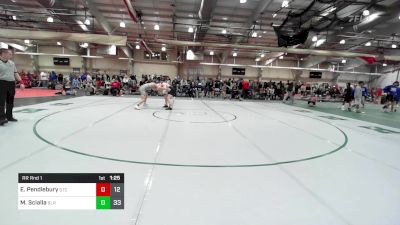 175 lbs Rr Rnd 1 - Eric Pendlebury, St. Christopher's School vs MJ Scialla, Blair Academy