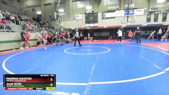 165 lbs 3rd Place Match - Kade Runk, Sperry High School vs Maximus Houston, BOOKER T WASHINGTON