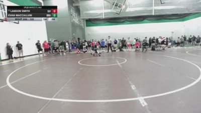 132 lbs Champ. Round 2 - Landon Smith, Savannah vs Evan MacCallum, MWC Wrestling Academy