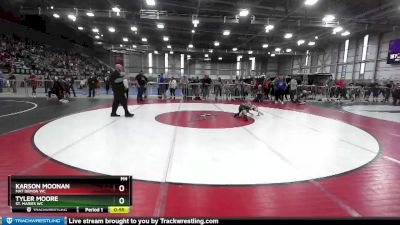 56 lbs Cons. Round 4 - Karson Moonan, Mat Demon WC vs Tyler Moore, St. Maries WC