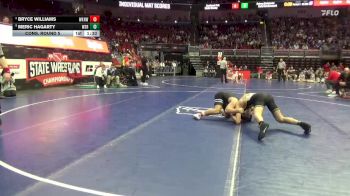 3A-215 lbs Cons. Round 5 - Meric Hagarty, Waverly-Shell Rock vs Bryce Williams, Waukee Northwest