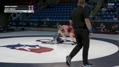 138 lbs Cons. Sub-rd Of 64 - Brody Schmitt, NE vs Alex Tinsley, IN