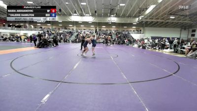145 lbs Champ. Round 3 - Valerie Hamilton, Iowa Central Community College vs Naida Abdijanovic, William Penn