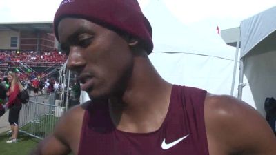 Texas A&M's Gregory Coleman is expecting big points from himself in the 400H