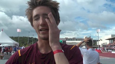 Minnesota's John Simons says he is a scary matchup in the 1500