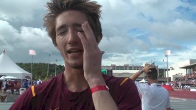 Minnesota's John Simons says he is a scary matchup in the 1500