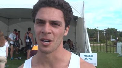 Stanford's Michael Atchoo happy to get the first race under his belt