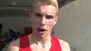 New Mexico's Peter Callahan looking good in 1500 prelim