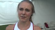 Wisconsin's Molly Hanson after her 1500 prelim