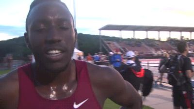 Arkansas' Patrick Rono excited to focus only on the 800