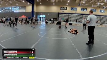 92 lbs Round 7 (8 Team) - Andrew Garcia, Rough House vs Brady Sher, PitBull Terps