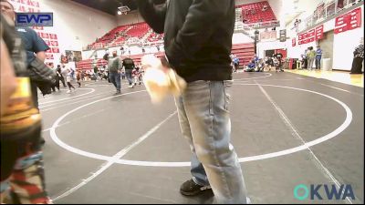 64 lbs 3rd Place - Cooper Edge, Piedmont vs Maverick Higgins, Choctaw Ironman Youth Wrestling