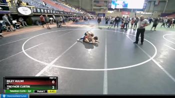 112-124 lbs Round 1 - Treynor Curtin, WI vs Riley Hulwi, AL