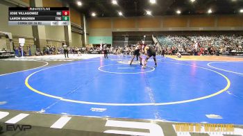 160 lbs Consi Of 16 #2 - Jose Villagomez, Buckaroo Wrestling Club vs Laron Madsen, Tulare Titans Wrestling Club