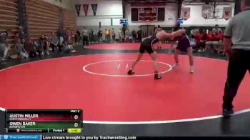 152 lbs Round 2 - Owen Baker, Burlington vs Austin Miller, Fort Madison JV