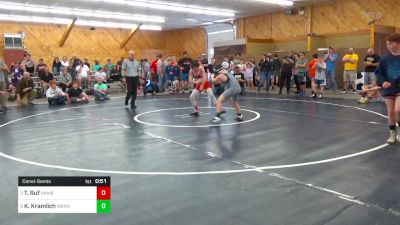 98 lbs Consolation - Tyler Ruf, Hamburg vs Kolby Kramlich, Wernersville