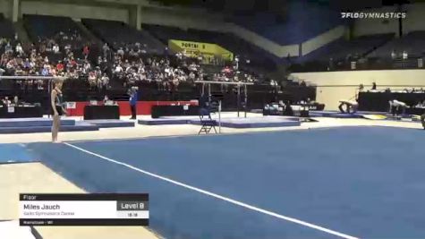 Miles Jauch - Floor, Salto Gymnastics Center - 2021 USA Gymnastics Development Program National Championships