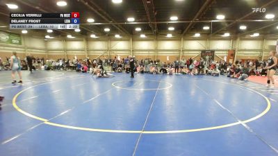 135 lbs 3rd Place - Cecilia Verrilli, PA West Black - GHSE vs Delaney Frost, Lebanon Die Hard Wrestling - GHSE