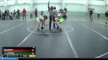 96 lbs Finals (2 Team) - Ty Conklin, Dynasty Crusaders vs Eli Chesla, Rampage