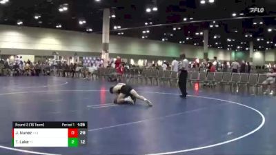 120 lbs Round 2 (16 Team) - Jaime Nunez, Naples Wrestling vs Tyson Lake, Montana Silver