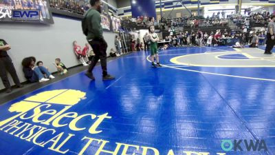 52 lbs Round Of 16 - Beckett Rupp, Perry Wrestling Academy vs Grayson Bennight, Norman North