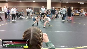 70 lbs Semis & 1st Wrestleback (8 Team) - Alex Strobl, Untouchables Purple vs Marshall Cisar, Ares