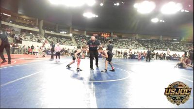 80 lbs Consi Of 8 #2 - Kaden Rayl, D3 Wrestling Cluib vs Carsen Higgs, Claremore Wrestling Club
