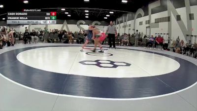 129 lbs Round 4 (6 Team) - Frankie Rella, Ruthless Wrestling Club vs Cash Dorazio, Team Ohio