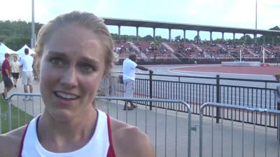 Wisconsin's Molly Hanson is thrilled to be going to Eugene