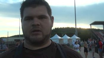 Wyoming's Mason Finley chooses the discus over the shot put