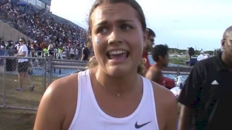 Liz Whelan making the trip to NCAAs in 1500