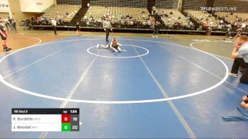 81 lbs Rr Rnd 2 - Ray Burdette, Apex Elem Club vs John Woodall, New England Gold