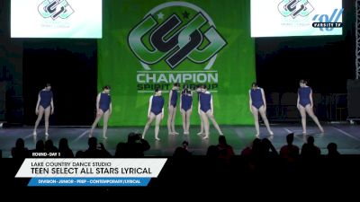 Lake Country Dance Studio - Teen Select All Stars Lyrical [2025 Junior - Prep - Contemporary/Lyrical Day 1] 2025 CSG Dance Grand Nationals