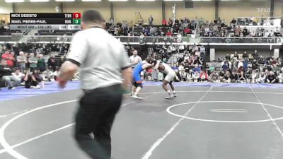 126 lbs Final - Nick Desisto, Tewksbury vs Mael Pierre-Paul, Bunnell