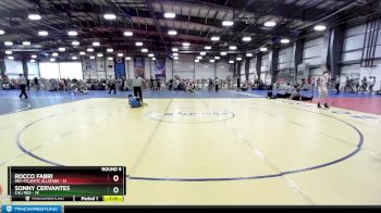 80 lbs Rd# 8- 12:30pm Saturday Final Pool - Sonny Cervantes, Cali Red vs Rocco Fabri, Mid-Atlantic AllStars